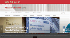 Desktop Screenshot of blogdeasuntospublicos.com